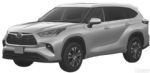 造型与全新RAV4相似 曝新丰田汉兰达专利图