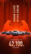 一汽红旗2022年1月销量42100台 同比增长30%